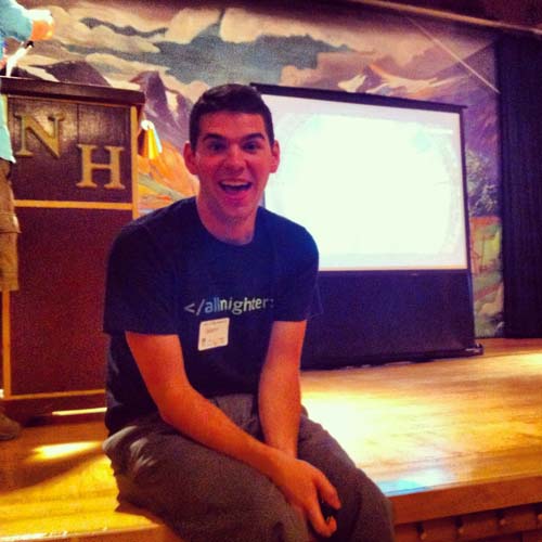 Grant Landram (@grantlandram) of freshmuse at WordCamp Portland 2012