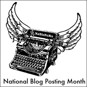 National Blog Posting Month November 2010